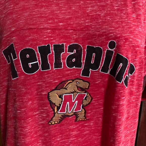 Maryland Terrapins Football T-shirt XL EUC - Picture 2 of 8